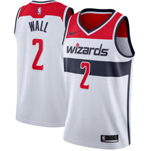 Load image into Gallery viewer, Men's Nike John Wall White Washington Wizards Swingman Jersey  Association Edition White