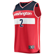 Load image into Gallery viewer, Youth Fanatics Branded John Wall Red Washington Wizards Fast Break Replica Jersey  Icon Edition Red