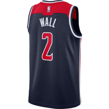 Load image into Gallery viewer, Men's Nike John Wall Navy Washington Wizards Swingman Jersey  Statement Edition Navy