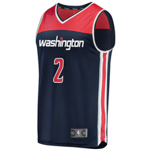 Load image into Gallery viewer, Youth Fanatics Branded John Wall Navy Washington Wizards Fast Break Replica Jersey  Statement EditionNavy