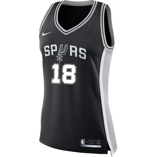 Belinelli San Antonio Spurs Women's Nike Custom Personalized Icon Swingman Jersey  Black