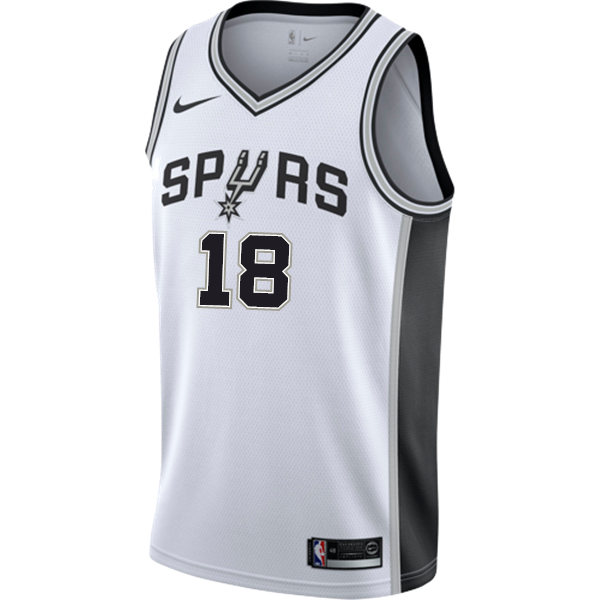 Belinelli San Antonio Spurs Men's Nike Custom Personalized Icon Swingman Jersey  White