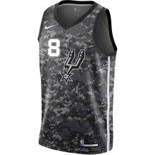 Load image into Gallery viewer, Mills San Antonio Spurs Men's Nike  City Edition Swingman Personalized Jersey  Navy