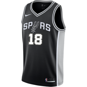 Belinelli San Antonio Spurs Men's Nike Custom Personalized Icon Swingman Jersey  Black