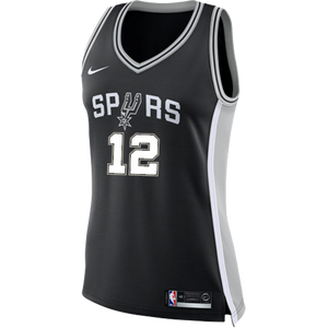 Aldridge San Antonio Spurs Women's Nike Custom Personalized Icon Swingman Jersey  Black