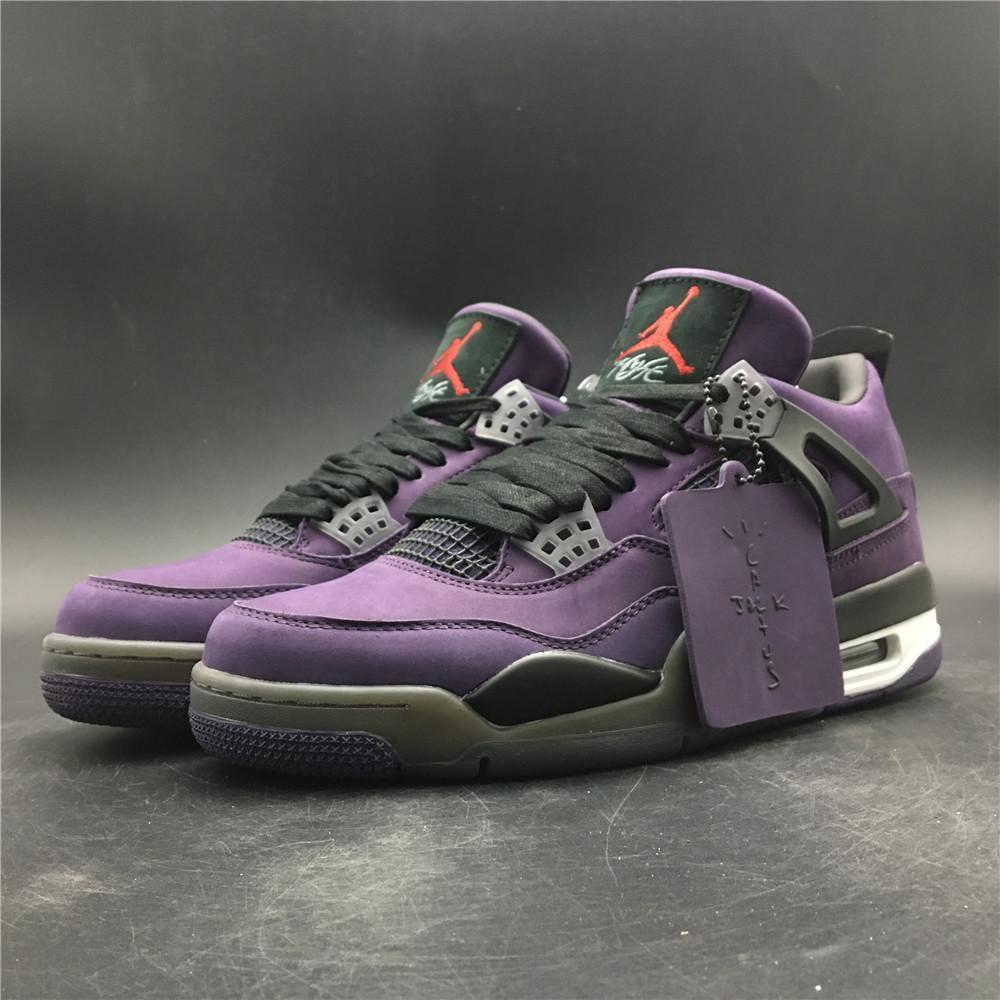 travis scott jordan 4 purple price