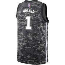 Load image into Gallery viewer, Walker San Antonio Spurs Men's Nike  City Edition Swingman Personalized Jersey  Navy