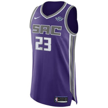 Load image into Gallery viewer, Men's Nike Ben McLemore Purple Sacramento Kings Authentic Sponsor Patch Jersey – Icon Edition