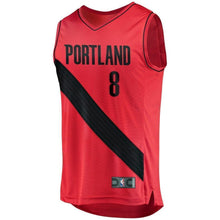 Load image into Gallery viewer, AlFarouq Aminu Red Portland Trail Blazers Fast Break Player Jersey  Statement Edition  Red