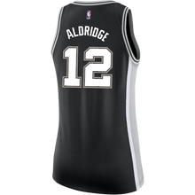 Load image into Gallery viewer, Aldridge San Antonio Spurs Women&#39;s Nike Custom Personalized Icon Swingman Jersey  Black