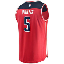 Load image into Gallery viewer, Men's Fanatics Branded Bobby Portis Red Washington Wizards Fast Break Replica Jersey – Icon Edition  Red