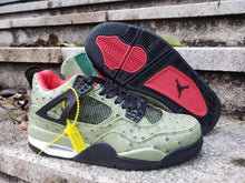 Load image into Gallery viewer, Nike Air Jordan 4 Retro OG “Cactus Jack” Olive Black Red Basketball Men