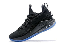 Load image into Gallery viewer, Nike Lebron XV 15 Low EP Black Blue Men Shoes Sale Size US7,8,8.5,9,10,11,12
