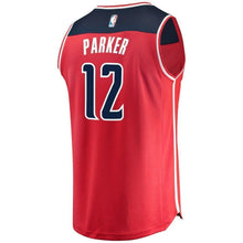 Load image into Gallery viewer, Men's Fanatics Branded Jabari Parker Red Washington Wizards Fast Break Replica Jersey – Icon Edition  Red