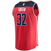 Load image into Gallery viewer, Men's Fanatics Branded Jeff Green Red Washington Wizards Fast Break Replica Jersey – Icon Edition  Red