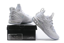 Load image into Gallery viewer, Nike Lebron XV 15 Low EP All White Men Shoes Sale Size US7,8,8.5,9,10,11,12
