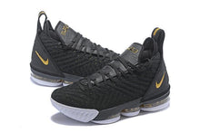 Load image into Gallery viewer, Nike Lebron XV 16 EP Black Gold Men Shoes Sale Size US7,8,8.5,9,10,11,12