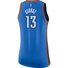 Load image into Gallery viewer, Oklahoma City Thunder Nike Women's George Icon Swingman Jersey  Blue