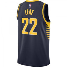 Load image into Gallery viewer, Tj Leaf Indiana Pacers Nike Icon Edition Swingman Jersey  Navy