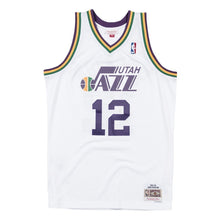 Load image into Gallery viewer, s Hardwood Classic Swingman Jersey  MensApparelJerseys  Utah Jazz  Stockton John  HWC s  White