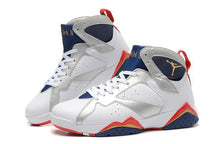 Load image into Gallery viewer, Nike Air Jordan 7 Retro White Navy Red Shoes Basketball Men