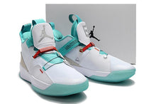 Load image into Gallery viewer, Nike Air Jordan 33 White Black Green Men Shoes Sale Size US 7,8,8.5,9.5,10,11,12