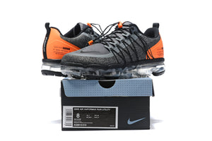 Nike Air Vapormax Run Utility Grey Orange Shoes Sneakers Men Sale Size US 7, 8, 8.5, 9, 10, 11