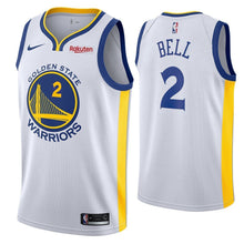 Load image into Gallery viewer, Jordan Bell Golden State Warriors Swingman Association Jersey  White