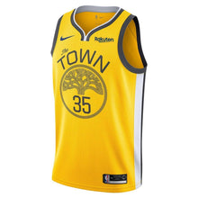 Load image into Gallery viewer, Kevin Durant Golden State Warriors Edition Swingman Jersey  Gold