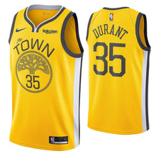 Load image into Gallery viewer, Kevin Durant Golden State Warriors Edition Swingman Jersey  Gold