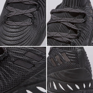 Adidas Crazy Explosive Low Primeknit 2017 Basketball Shoe - Triple Black