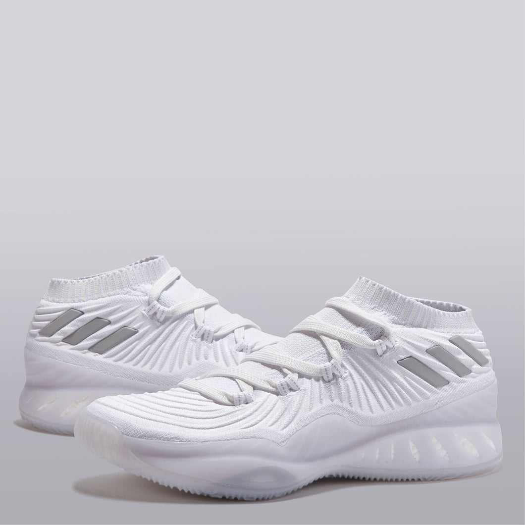 Adidas Crazy Explosive Low Primeknit 2017 Basketball Shoe - Triple White