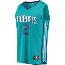 Load image into Gallery viewer, Men's Fanatics Branded Marvin Williams Teal Charlotte Hornets Fast Break Replica Player Jersey  Icon Edition  Aqua