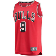 Load image into Gallery viewer, Men's Fanatics Branded Antonio Blakeney Red Chicago Bulls Fast Break Road Replica Player Jersey  Icon Edition  Red