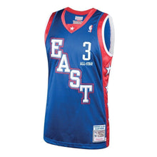 Load image into Gallery viewer, Men's Mitchell &amp; Ness Allen Iverson Blue Eastern Conference  AllStar Hardwood Classics Authentic Jersey  Royal