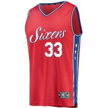 Load image into Gallery viewer, Men's Fanatics Branded Robert Covington Red Philadelphia 7ers Fast Break Replica Player Jersey  Statement Edition Red
