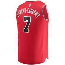 Load image into Gallery viewer, Youth Fanatics Branded Timothe LuwawuCabarrot Red Chicago Bulls Fast Break Replica Jersey  Icon Edition  Red