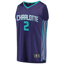 Load image into Gallery viewer, Men's Fanatics Branded Marvin Williams Purple Charlotte Hornets Fast Break Replica Player Jersey  Statement Edition  Purple