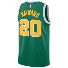 Load image into Gallery viewer, Men's Nike Gordon Hayward Green Boston Celtics / Swingman Jersey – Earned Edition  Green