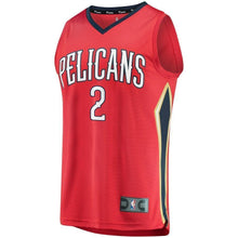 Load image into Gallery viewer, Men's Fanatics Branded Ian Clark Red New Orleans Pelicans Fast Break Replica Player Jersey  Statement Edition  Red
