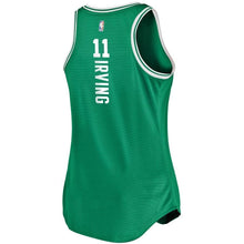 Load image into Gallery viewer, Women's Fanatics Branded Kyrie Irving Kelly Green Boston Celtics Fast Break Tank Jersey  Icon Edition  Green