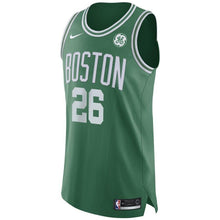 Load image into Gallery viewer, Men's Nike Jabari Bird Green Boston Celtics Authentic Sponsor Patch Jersey – Icon Edition  Green