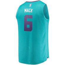 Load image into Gallery viewer, Youth Fanatics Branded Marvin Williams Teal Charlotte Hornets Fast Break Player Jersey  Icon Edition  Aqua