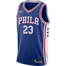 Load image into Gallery viewer, Men's Nike Jimmy Butler Royal Philadelphia 7ers Swingman Player Jersey Icon Edition  Royal