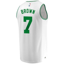 Load image into Gallery viewer, Men's Nike Kyrie Irving Green Boston Celtics Authentic Sponsor Patch Jersey – Icon Edition  White