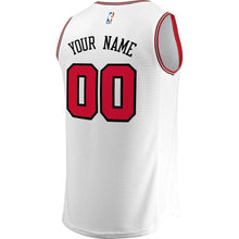 Load image into Gallery viewer, Men's Fanatics Branded White Chicago Bulls Fast Break Custom Replica Jersey  Association Edition  White