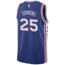 Load image into Gallery viewer, Men's Fanatics Branded James Ennis Royal Philadelphia 7ers Fast Break Replica Jersey – Icon Edition  Royal